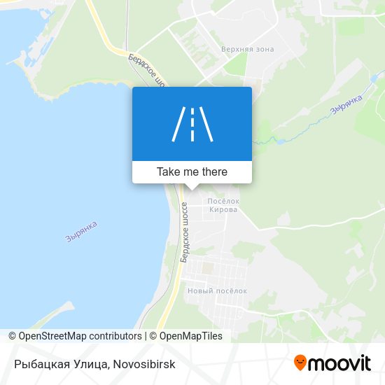 Рыбацкая Улица map