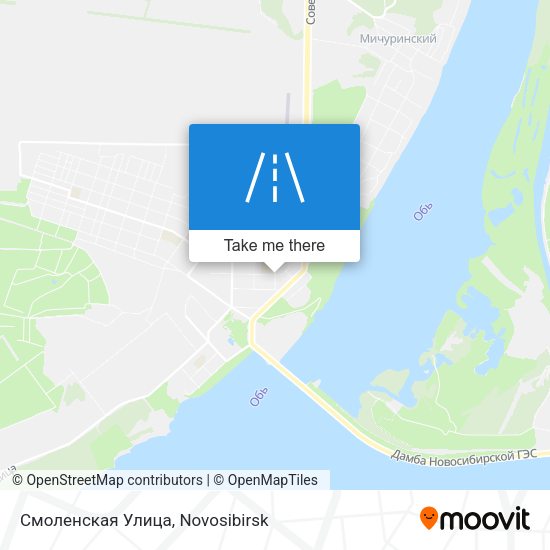Смоленская Улица map