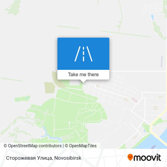 Сторожевая Улица map