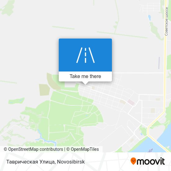 Таврическая Улица map