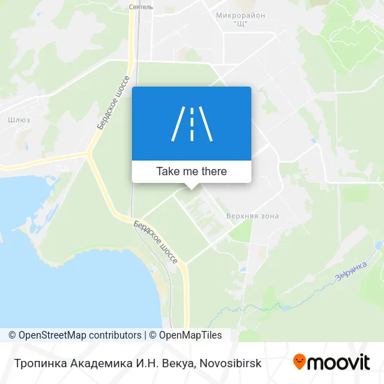 Тропинка Академика И.Н. Векуа map