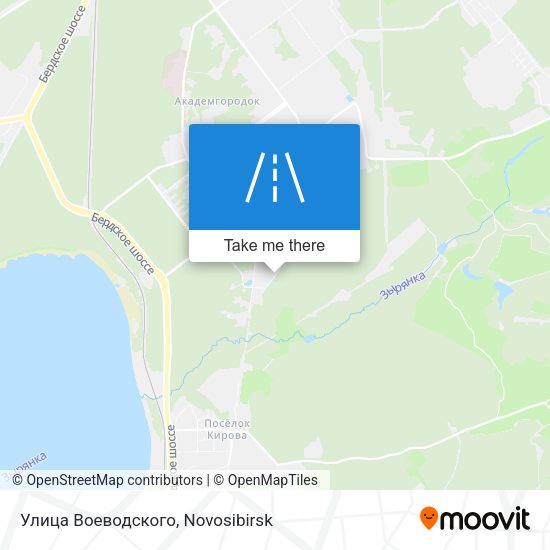 Улица Воеводского map