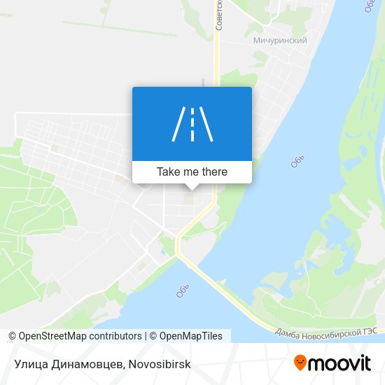 Улица Динамовцев map
