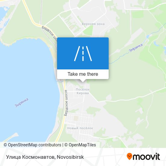 Улица Космонавтов map