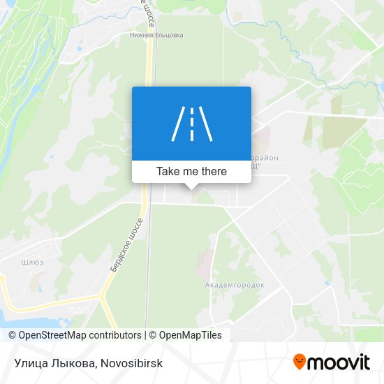 Улица Лыкова map