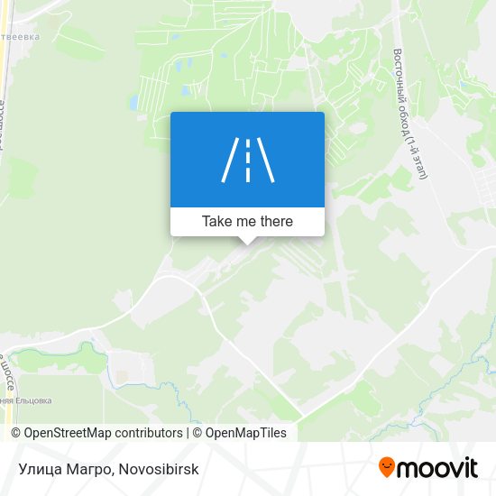 Улица Магро map