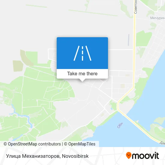 Улица Механизаторов map