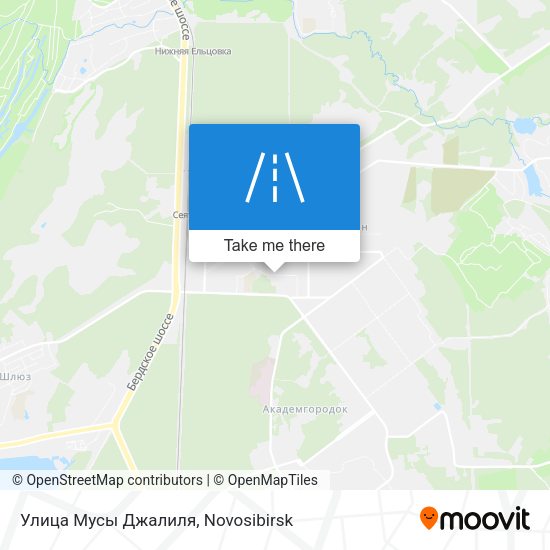 Улица Мусы Джалиля map