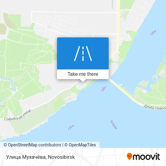 Улица Мухачёва map