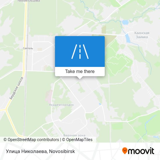 Улица Николаева map