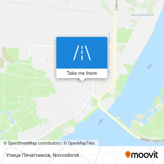 Улица Печатников map