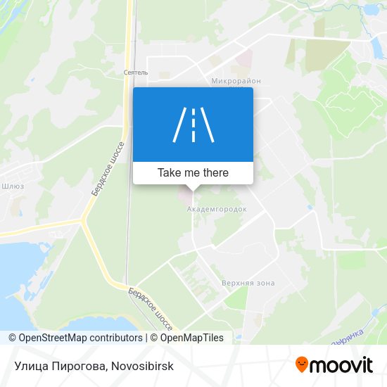 Улица Пирогова map
