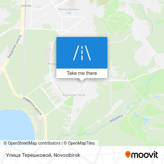 Улица Терешковой map
