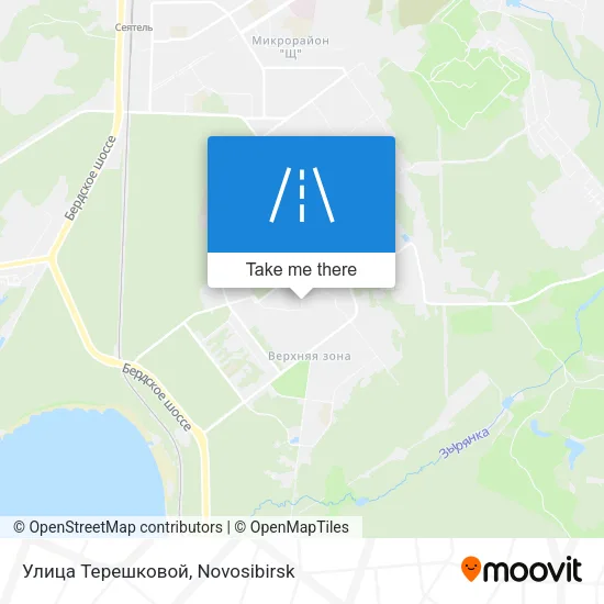 Улица Терешковой map