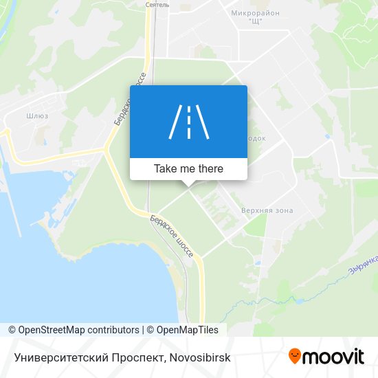 Университетский Проспект map