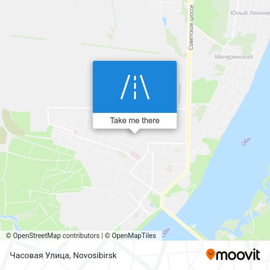 Часовая Улица map