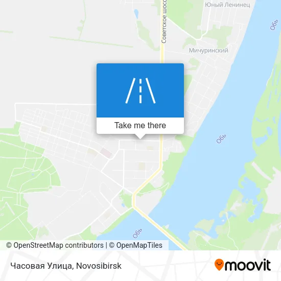 Часовая Улица map