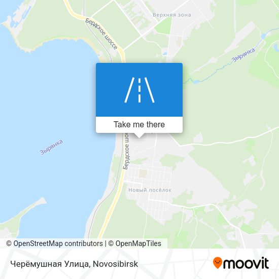 Черёмушная Улица map