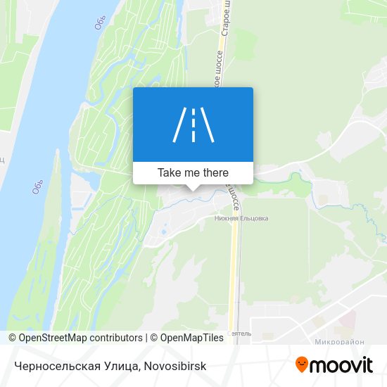 Черносельская Улица map