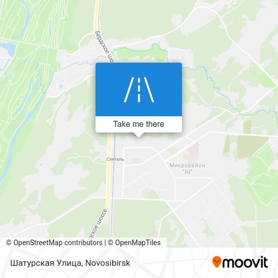 Шатурская Улица map