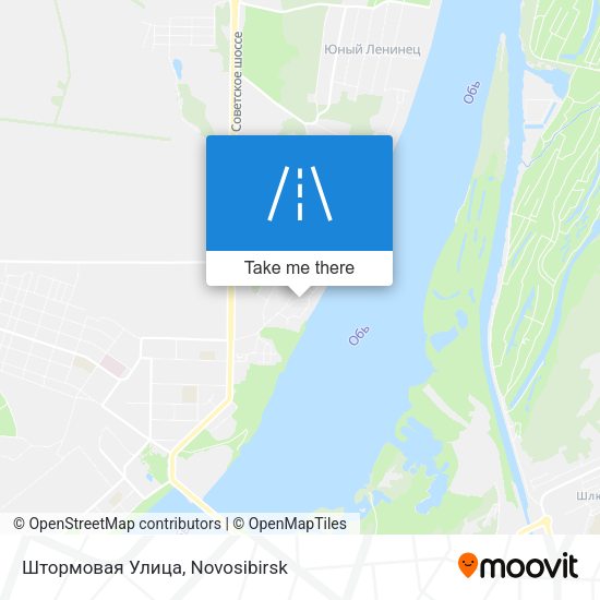 Штормовая Улица map