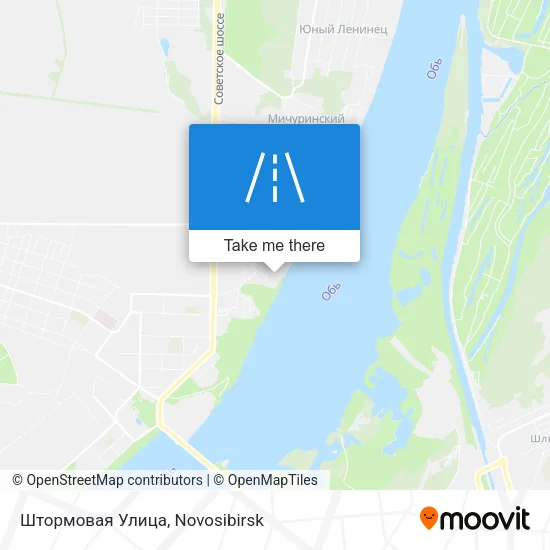 Штормовая Улица map