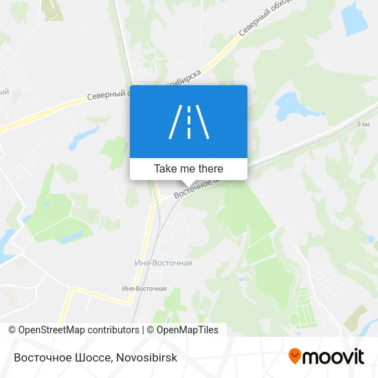 Восточное Шоссе map