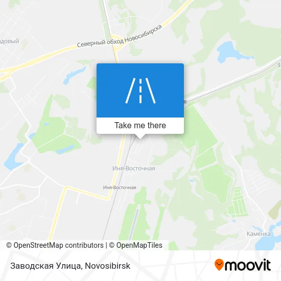 Заводская Улица map