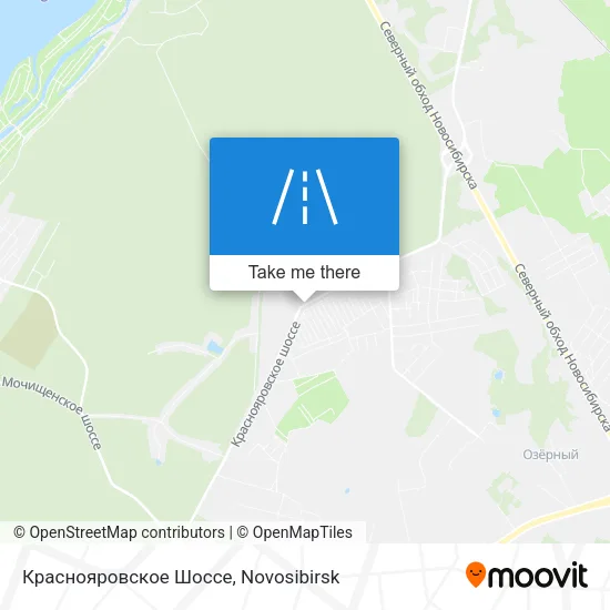 Краснояровское Шоссе map