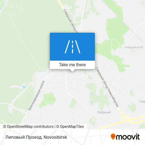 Липовый Проезд map