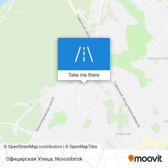 Офицерская Улица map