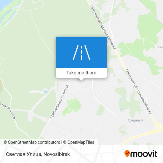 Светлая Улица map