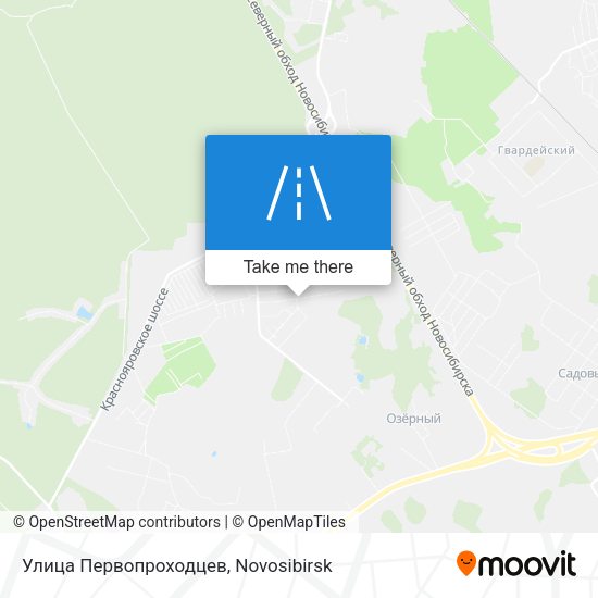 Улица Первопроходцев map