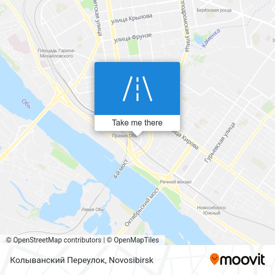 Колыванский Переулок map