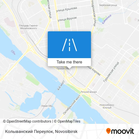 Колыванский Переулок map