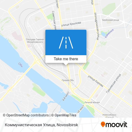 Коммунистическая Улица map