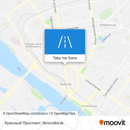 Красный Проспект map