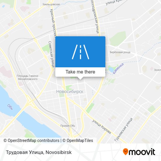 Трудовая Улица map