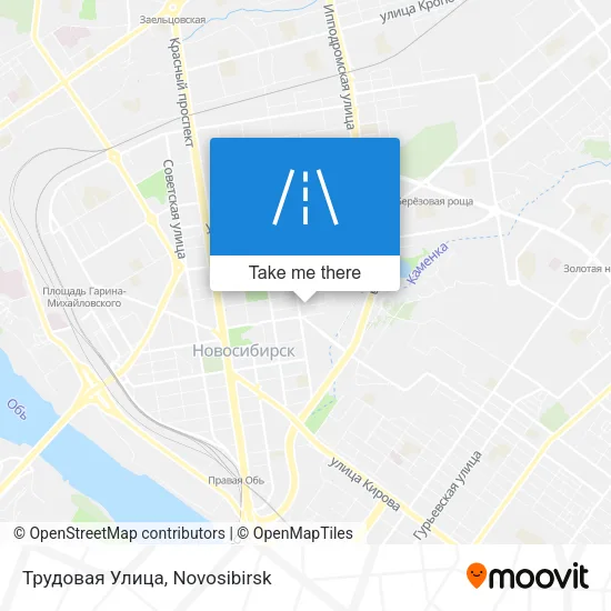 Трудовая Улица map