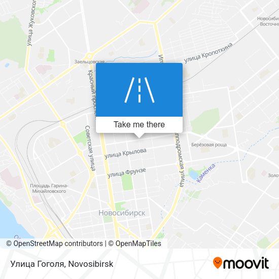 Улица Гоголя map