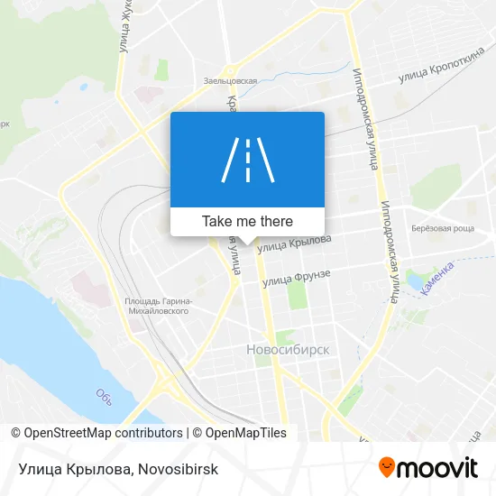 Улица Крылова map