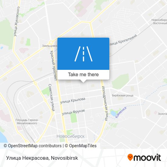 Улица Некрасова map