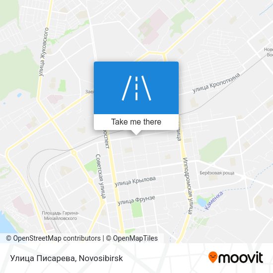 Улица Писарева map