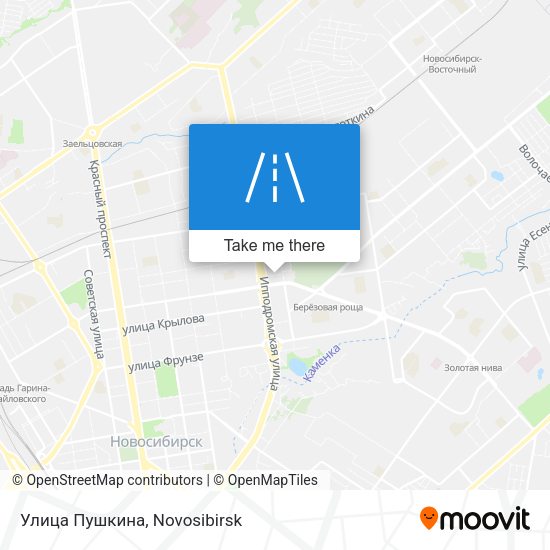 Улица Пушкина map