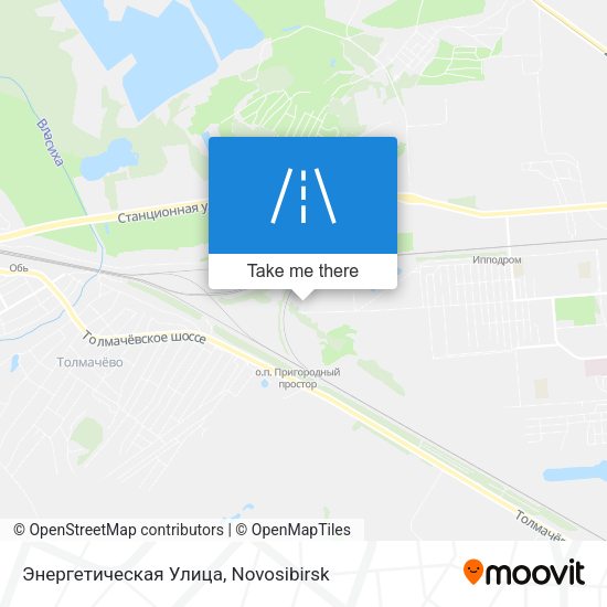 Энергетическая Улица map
