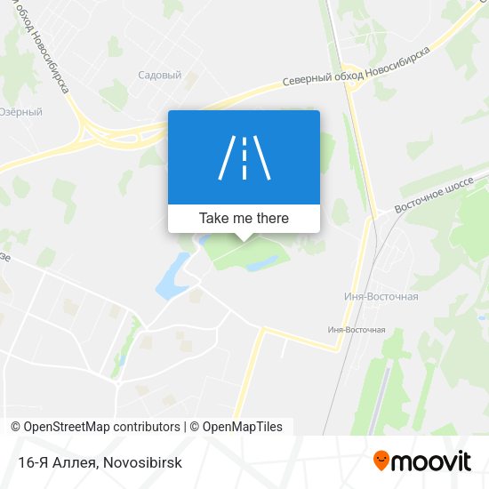 16-Я Аллея map