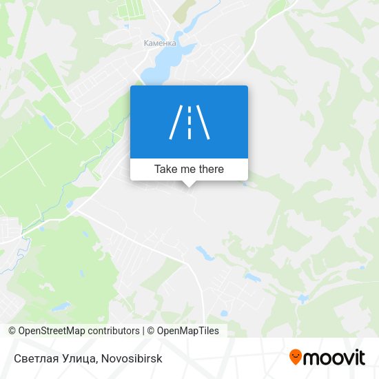 Светлая Улица map