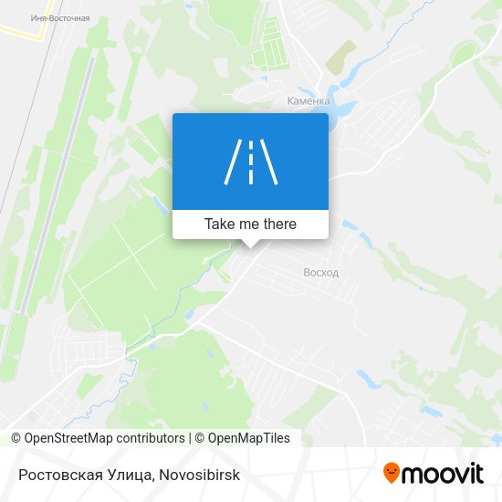 Ростовская Улица map