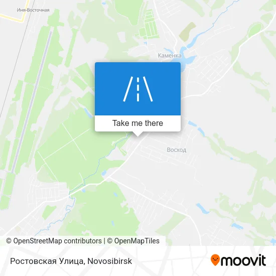 Ростовская Улица map