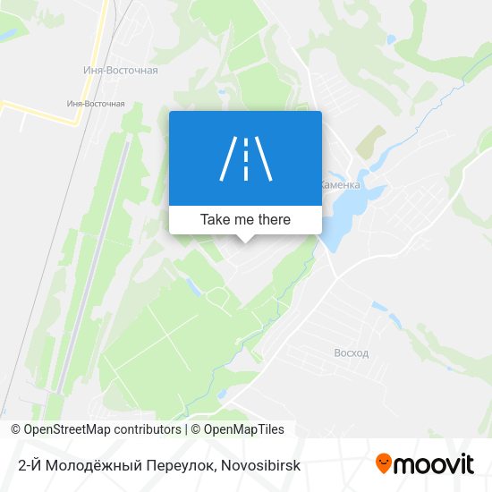 2-Й Молодёжный Переулок map